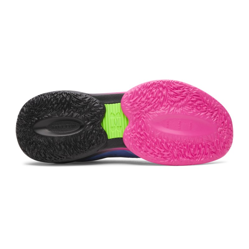 Under Armour D. FOX 3 Black/ Horizon Blue/ Hyper Green