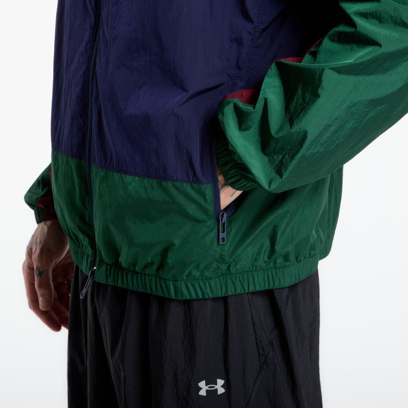 Under Armour Icon Woven Track FZ Green