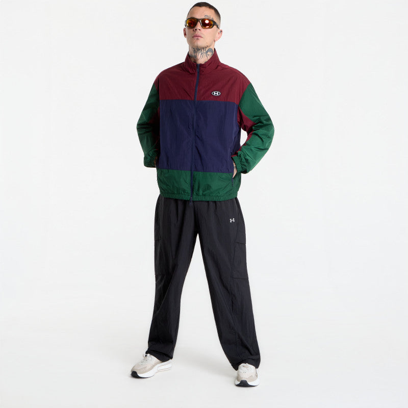 Under Armour Icon Woven Track FZ Green