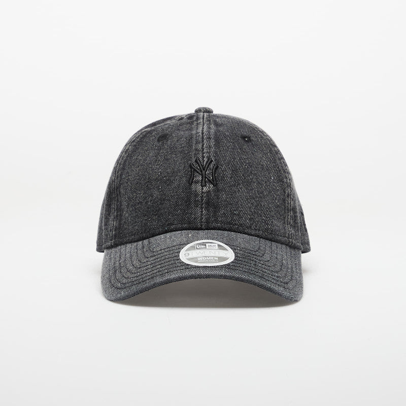 New Era 9TWENTY MLB New York Yankees Womens Adjustable Cap Denim Black