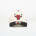 New Era 9FORTY Chicago Bulls NBA Colourblock Light Cream/ Official Team Color