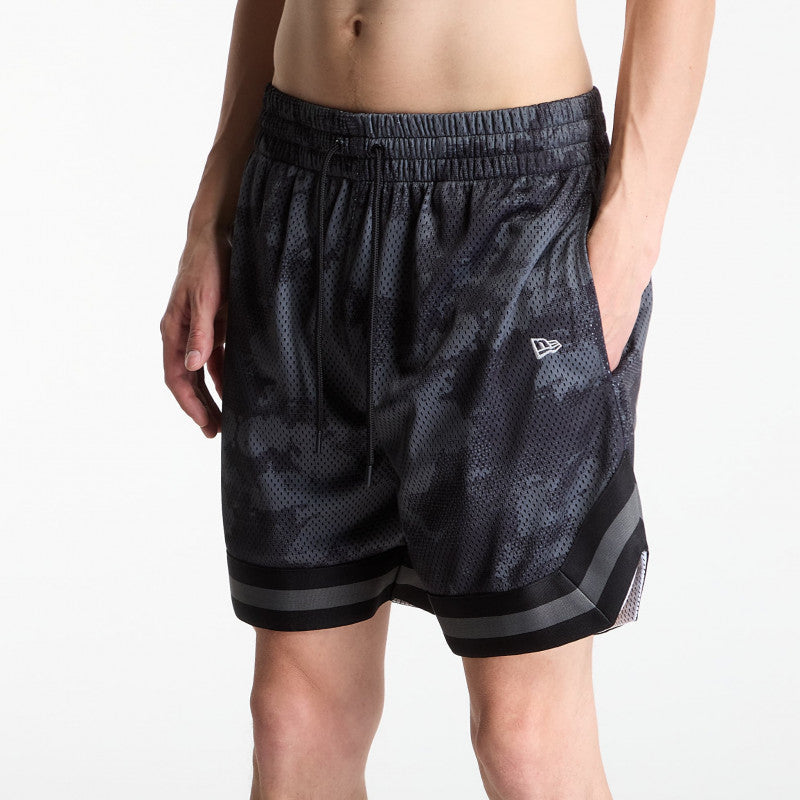 New Era Aop Mesh Short Black