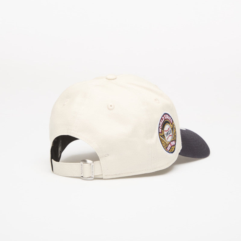 New Era 9FORTY MLB WS Patch New York Yankees Light Cream/ Navy