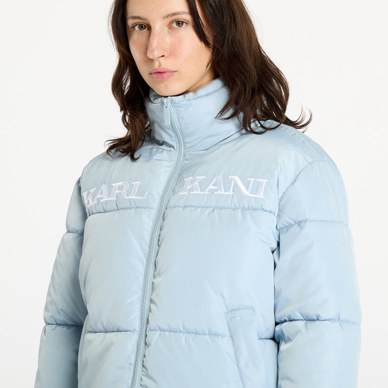 Karl Kani Retro Essential Puffer Jacket Light Blue