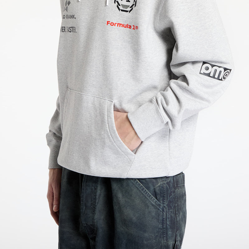 Puma F1 Racing Hoodie Light Gray Heather