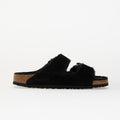 Birkenstock Arizona Shearling Suede Leather/ Fur Black