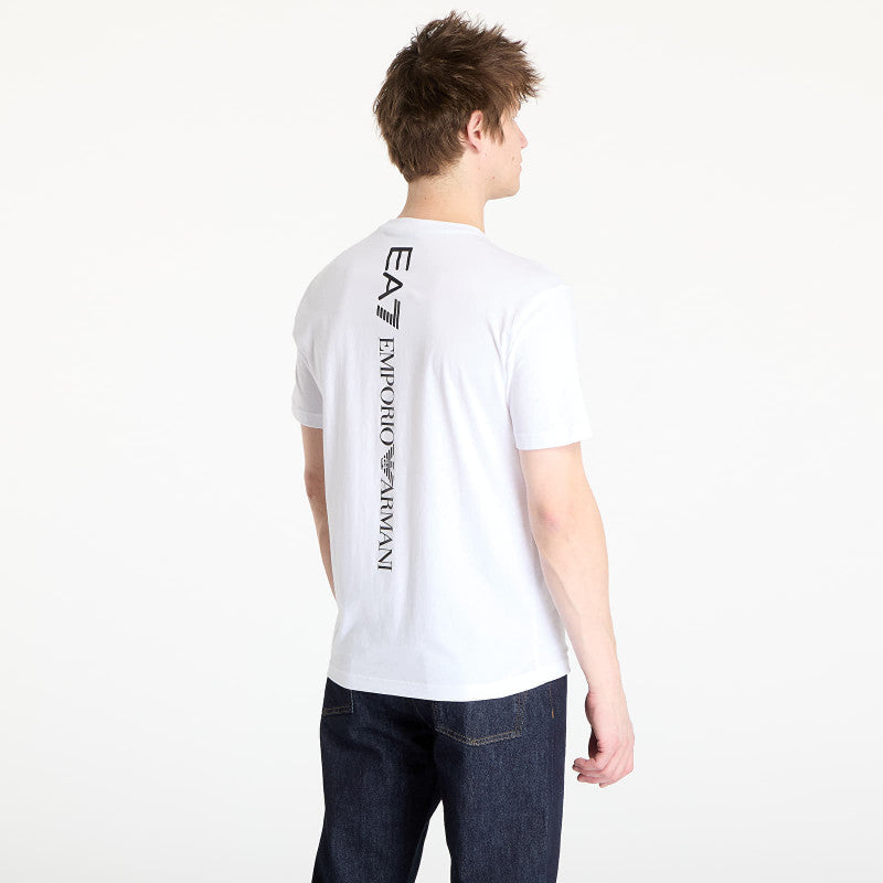EA7 Emporio Armani Train Logo Series M Tee Ss White/ Black