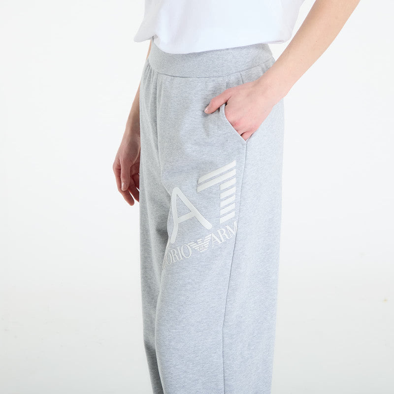 EA7 Emporio Armani Logo Series Trouser Light Grey Melange