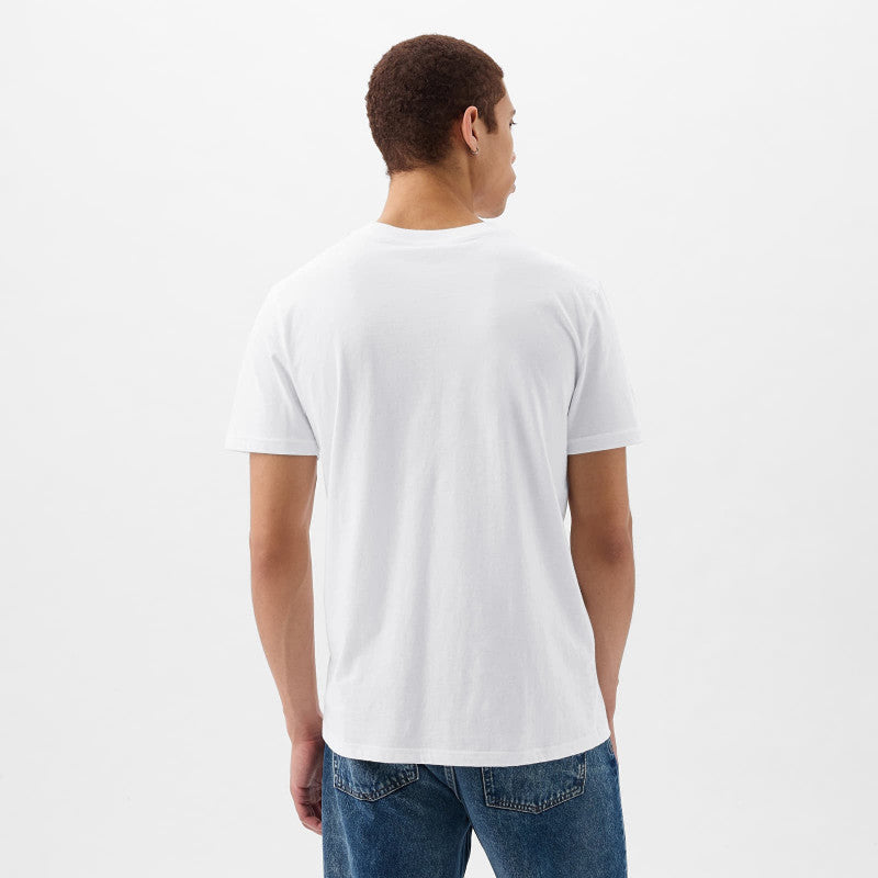 GAP Pocket Micro Logo Tee Optic White V6