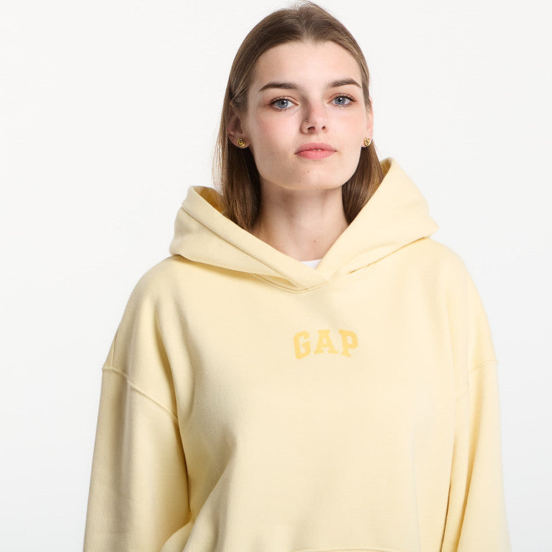 GAP Pg Cropped Po Hood Yellow