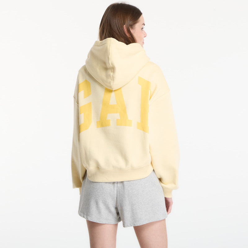 GAP Pg Cropped Po Hood Yellow