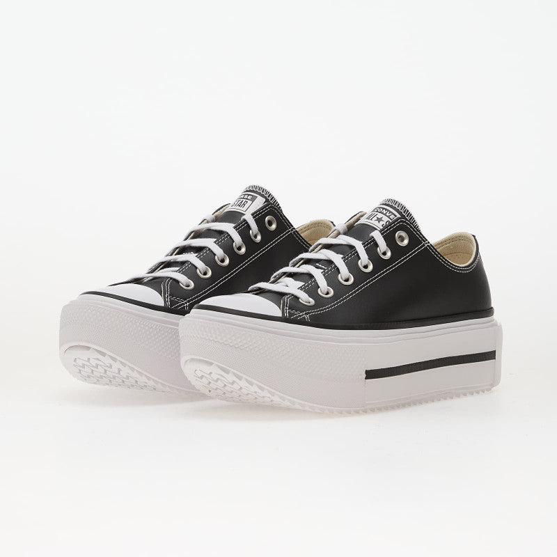 Converse Chuck Taylor All Star Lift Double Stack Black/ White/ Black