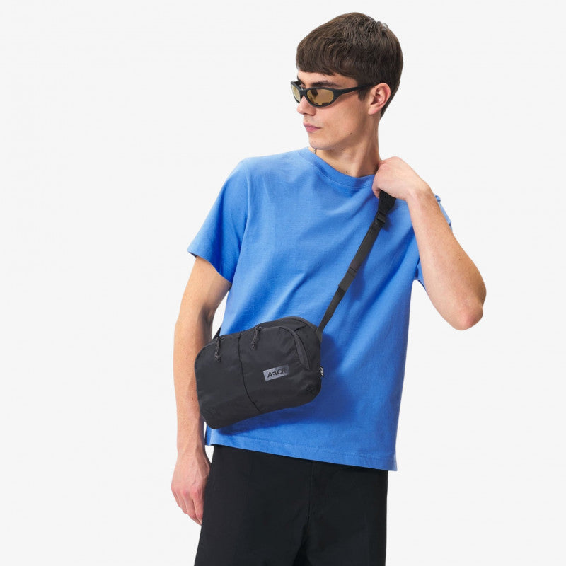 AEVOR Sacoche Bag Ripstop Charcoal Black 4