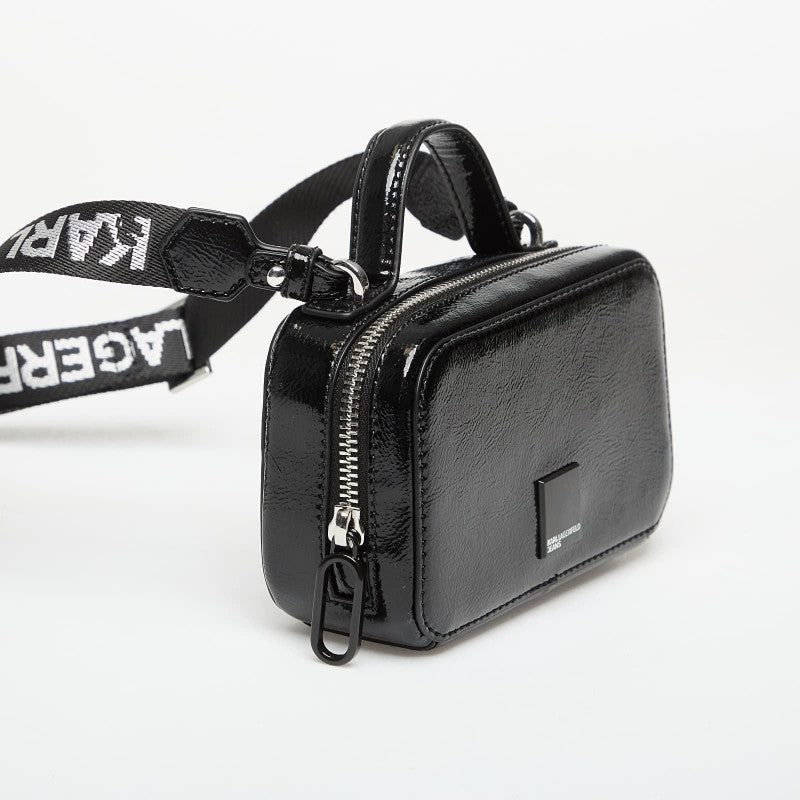 Karl Lagerfeld Jeans Box Logo Mini Cb Glossy Black