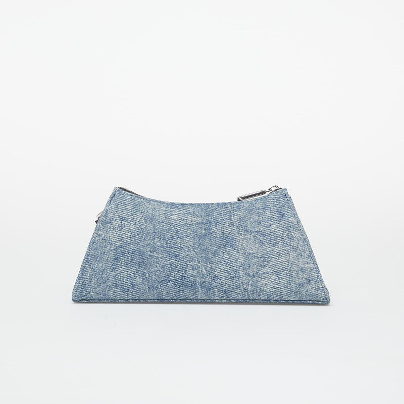 Karl Lagerfeld Jeans Denim Chain Sm Shoulderbag Washed Medium Blue