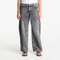 Jeansy Karl Lagerfeld Jeans Lr Wide Leg Denim Acid Dark Grey
