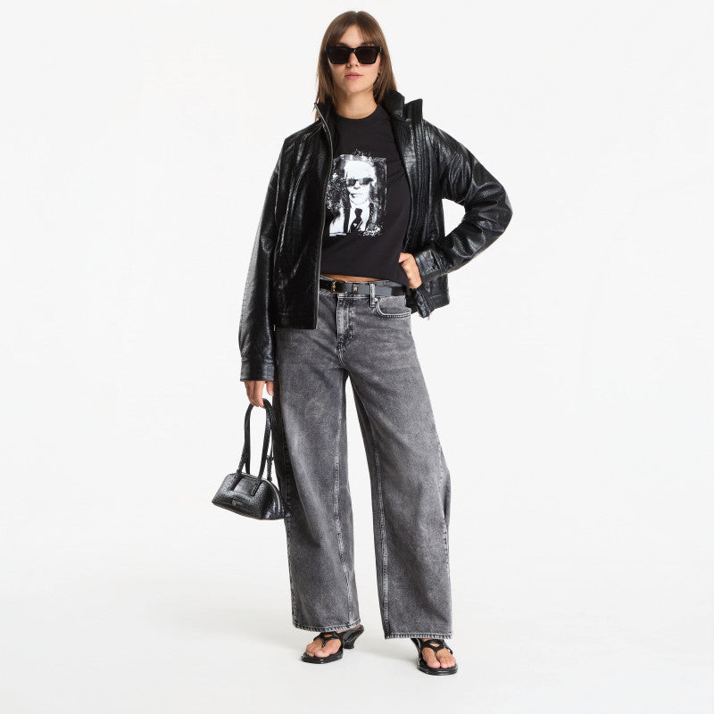 Karl Lagerfeld Jeans Reg Karl Kameo Tee Black