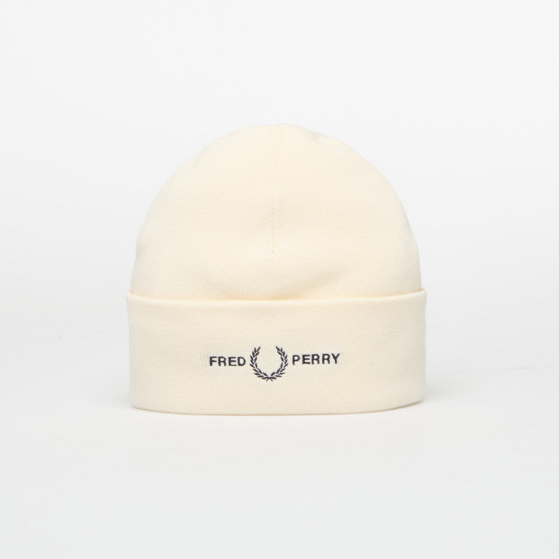 FRED PERRY Graphic FLP Beanie Beige