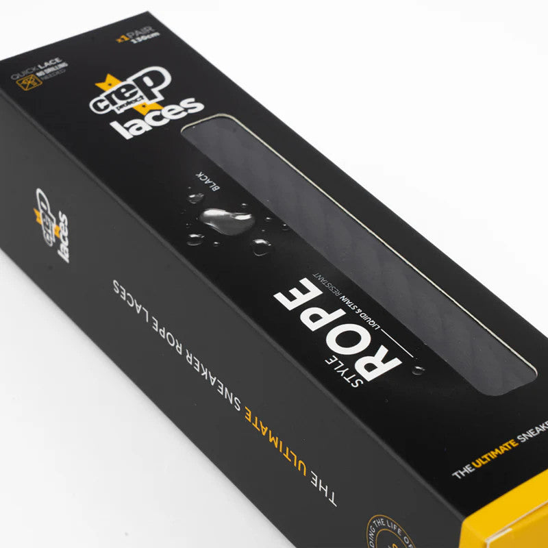 CREP Rope Laces Black