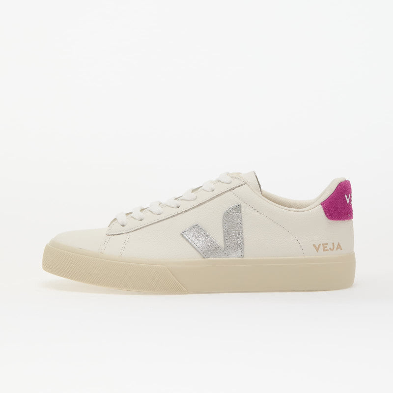 Veja Wmns Campo Leather Whi_Silver_Ultraviolet