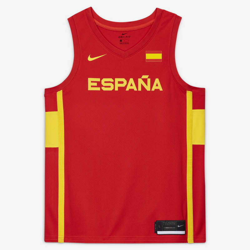Nike Spain Road Limited Basketball Jersey Red