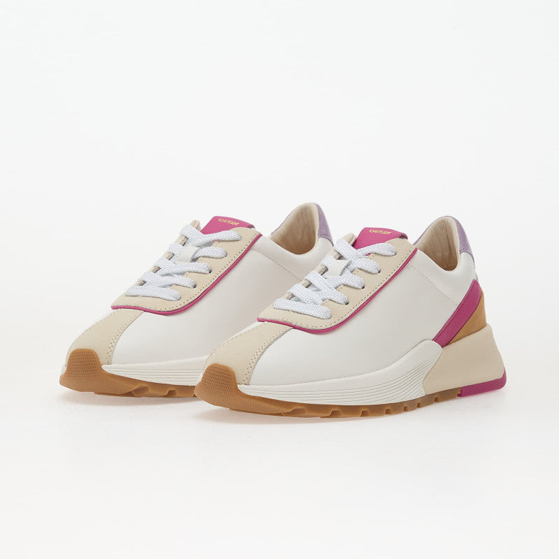 Geox D Metropoli White/ Cyclamen