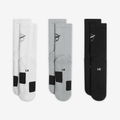 Nike Elite Everyday Crew Kojinės (3 Poros)