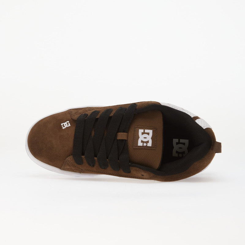 DC Court Graffik Se Brown/ White