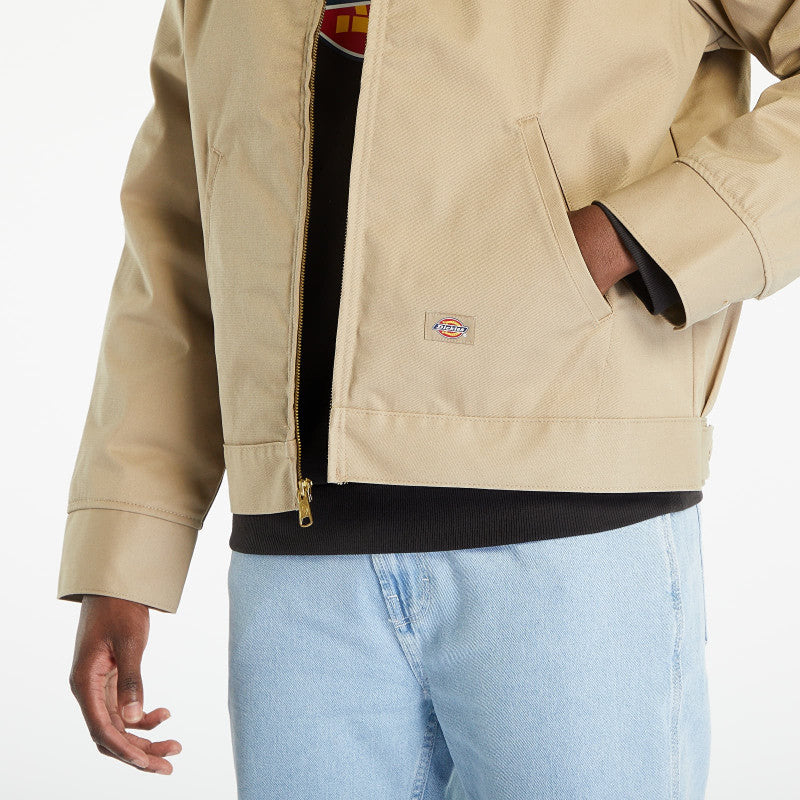 Dickies Lined Recycled Eisenhower Jacket Khaki