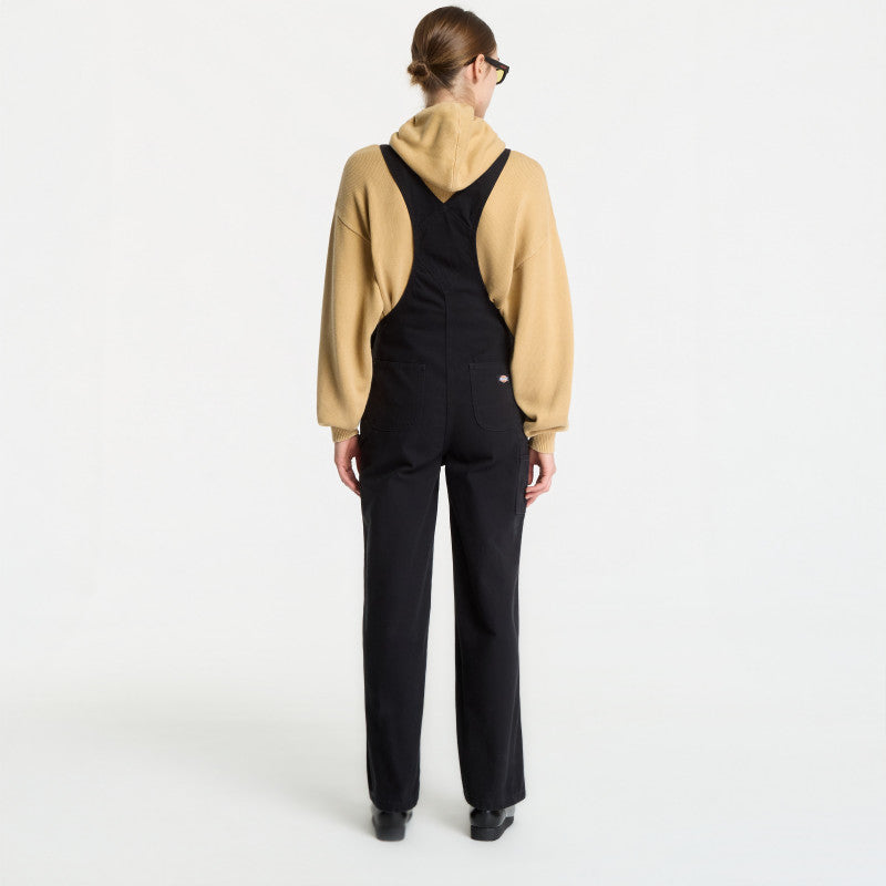 Dickies Canvas Bib Black