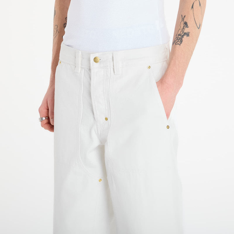 Jeansy Dickies Selvedge Double Knee Deni White