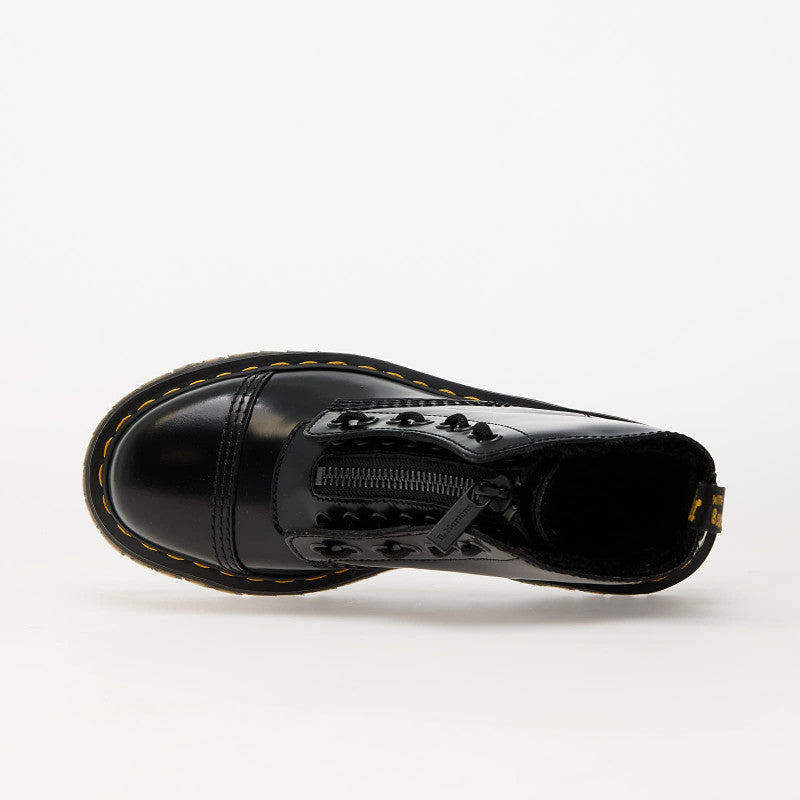 Dr. Martens Sinclair Fl Black Buttero & Black Faux Sheepskin