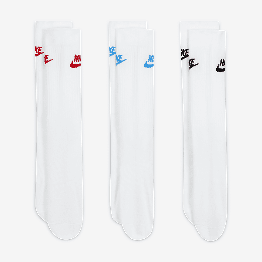 Nike Sportswear Everyday Essential Crew Socks 3-Pack