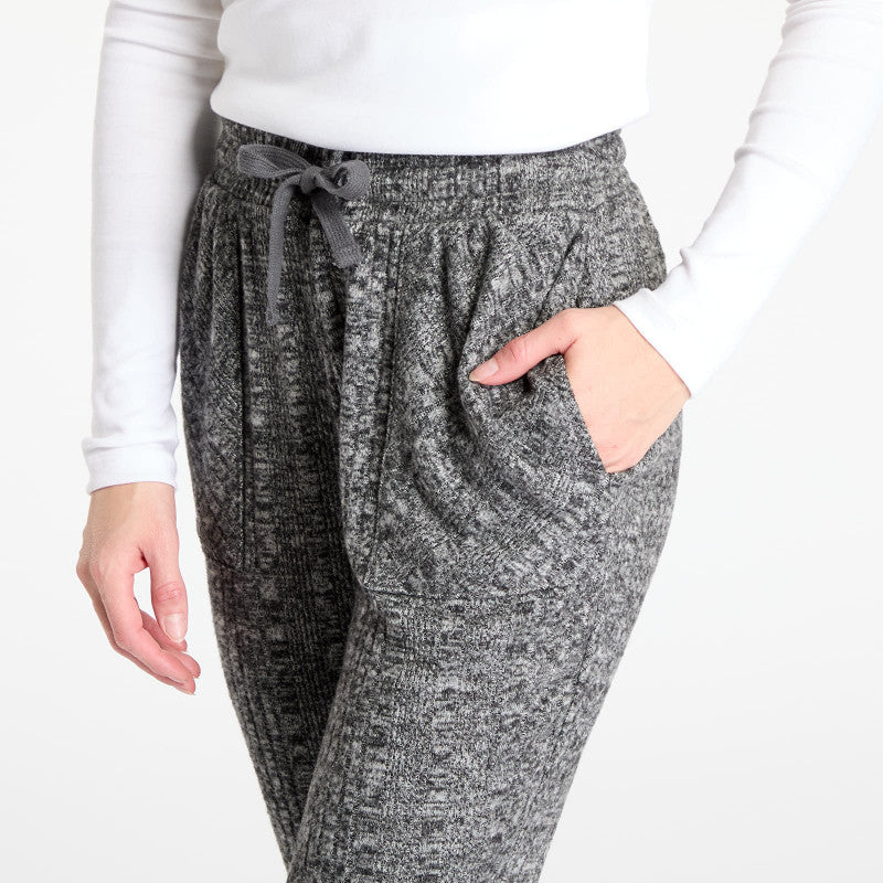 Roxy High Tide Pant Melange Dark Grey