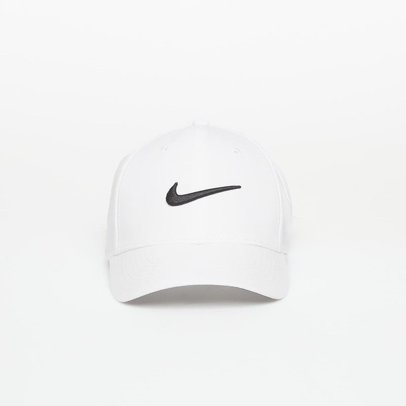 Nike Dri-FIT Club Structured Swoosh Cap White/ Black
