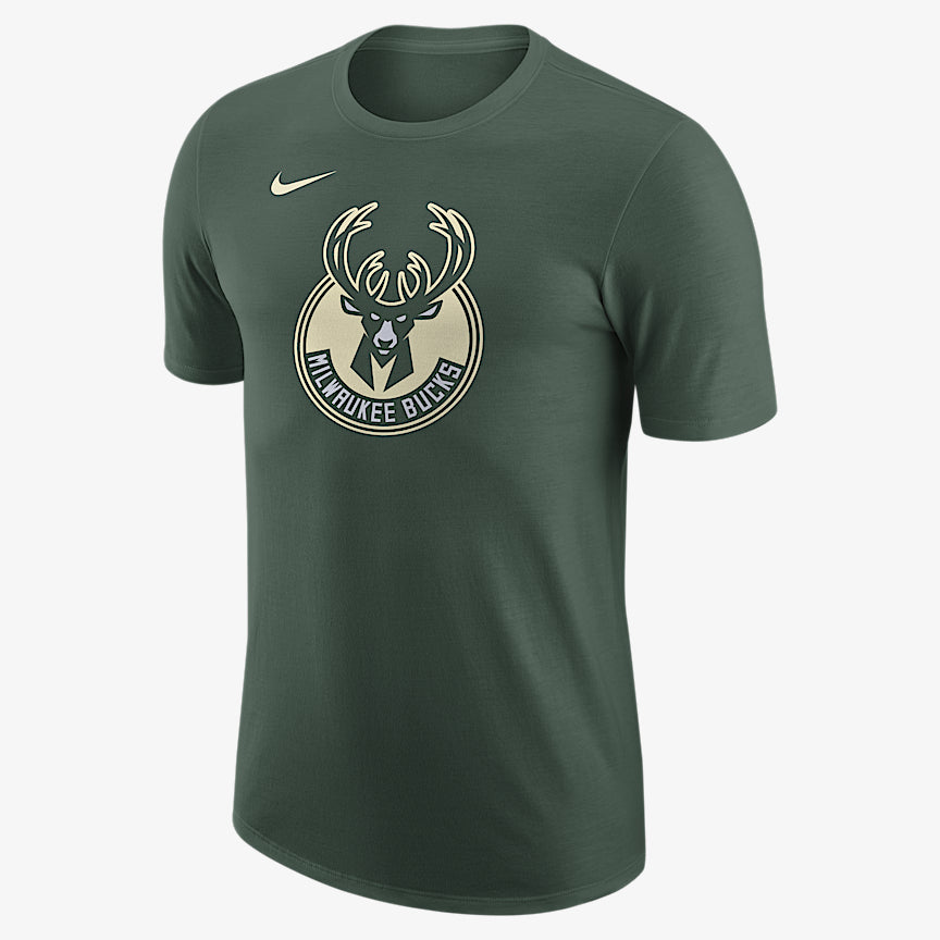 Nike Nba Milwaukee Bucks Essential Logo Marškinėliai