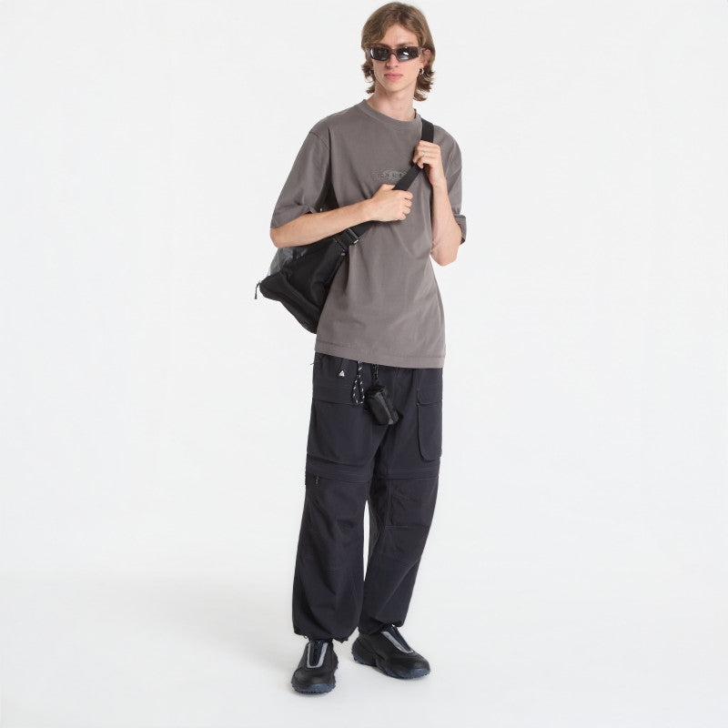 Oakley Echo Mod Embroidered Tee Granite Gray