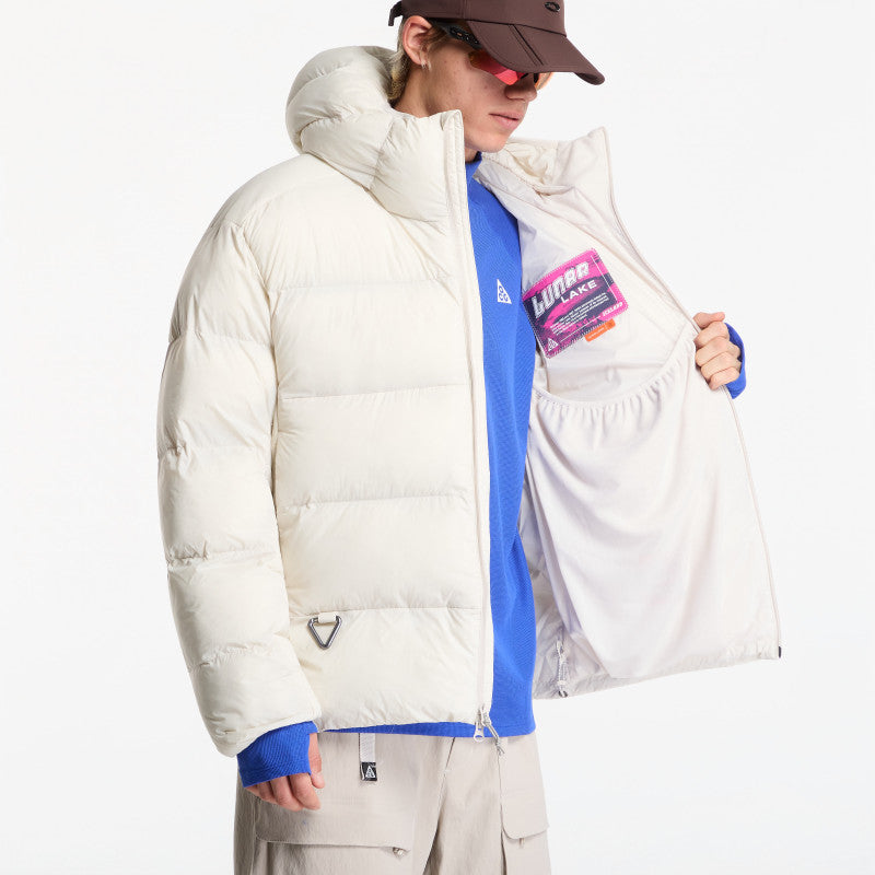 Nike ACG Lunar Lake PrimaLoft® Therma-FIT ADV Loose Hooded Jacket Lt Orewood Brn/ Summit White