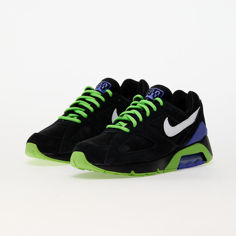 Nike Air 180 Black/ White-Action Green-Persian Violet