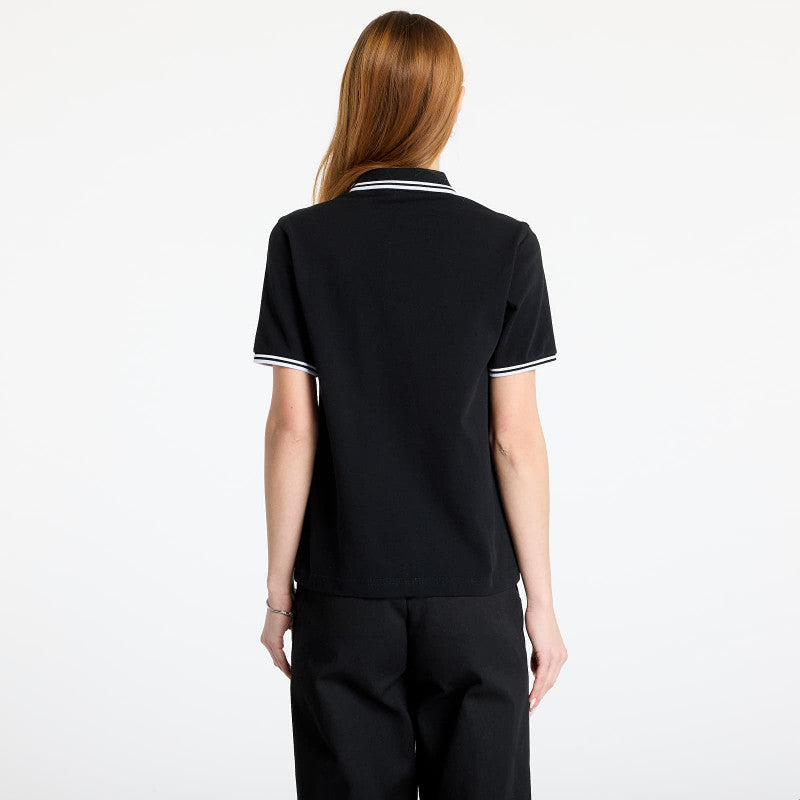 FRED PERRY Twin Tipped Polo Shirt Black