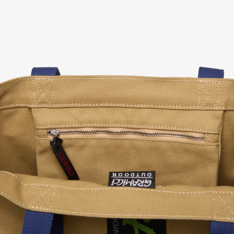 Gramicci Duck Canvas Tote Bag Beige