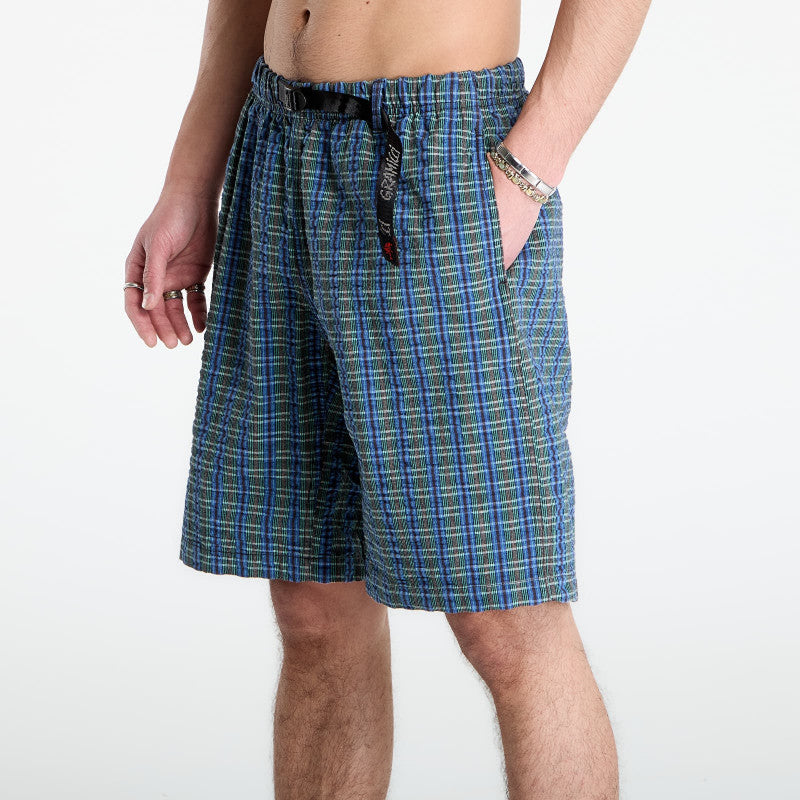 Gramicci O.G. G-Short Seersucker Plaid Multi Stripe