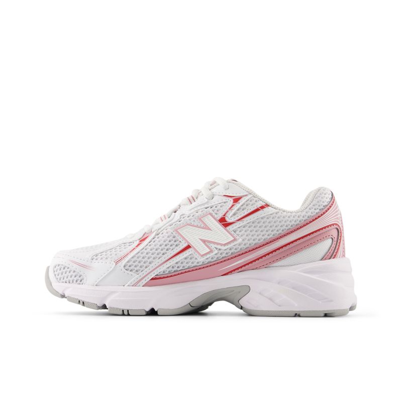 New Balance Kids 740 White/ Pink