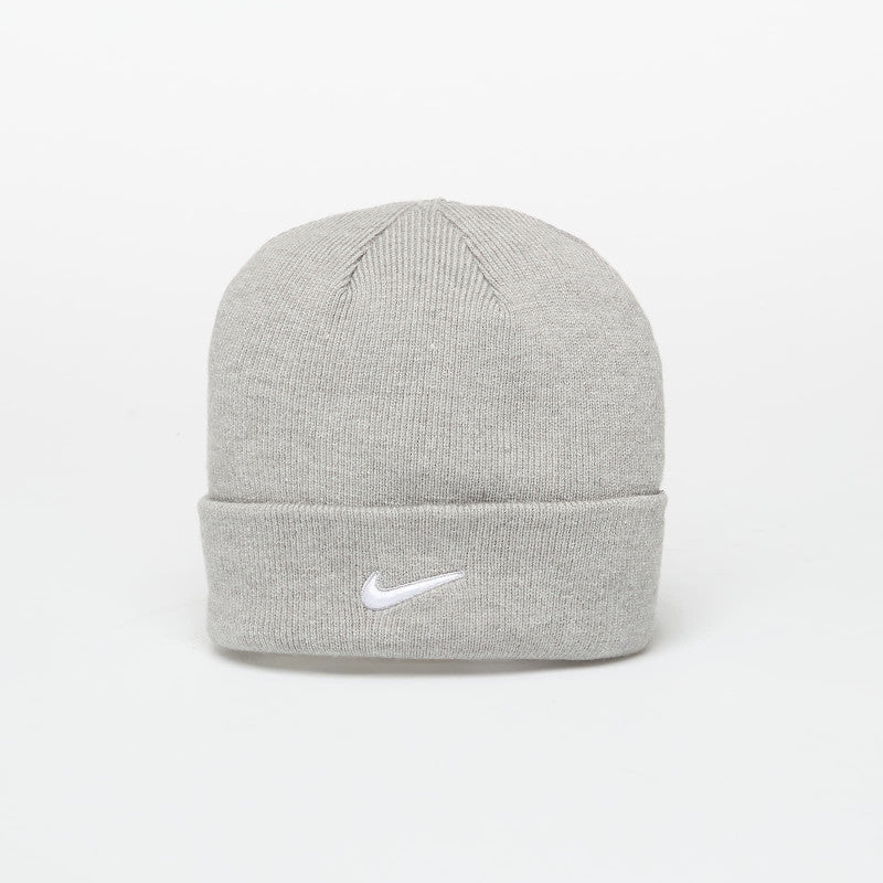 Nike Terra Swoosh Beanie Dk Grey Heather/ White