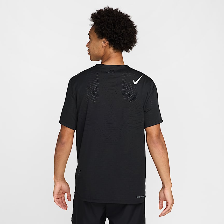 Nike AeroSwift Men's Dri-FIT ADV Short-Sleeve Running Top Black/ Summit White
