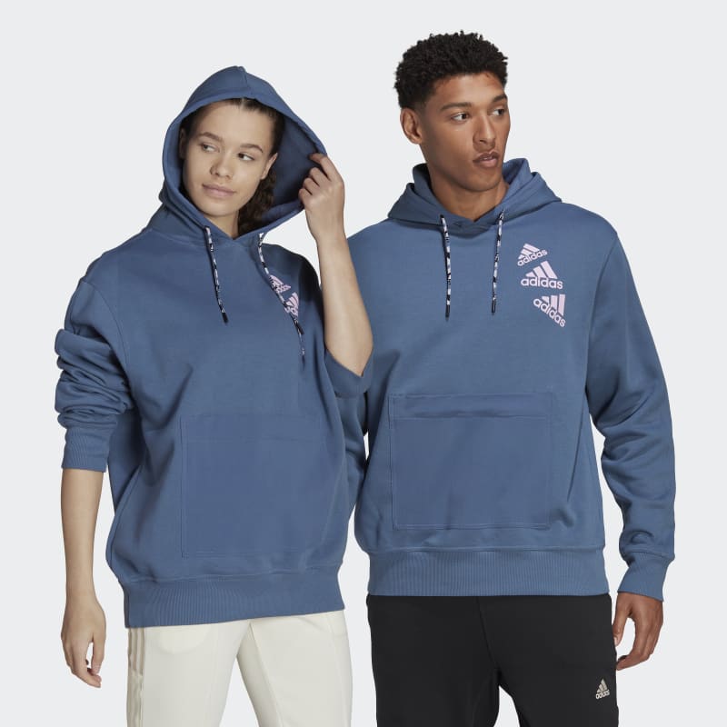 adidas Essentials Brandlove Fleece Hoodie