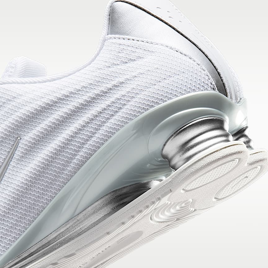 Nike Shox Z White/ Metallic Silver