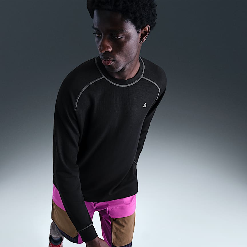 Nike ACG "Chinati" Men's Dri-FIT ADV Long-Sleeve Top Black/ Anthracite/ Summit White