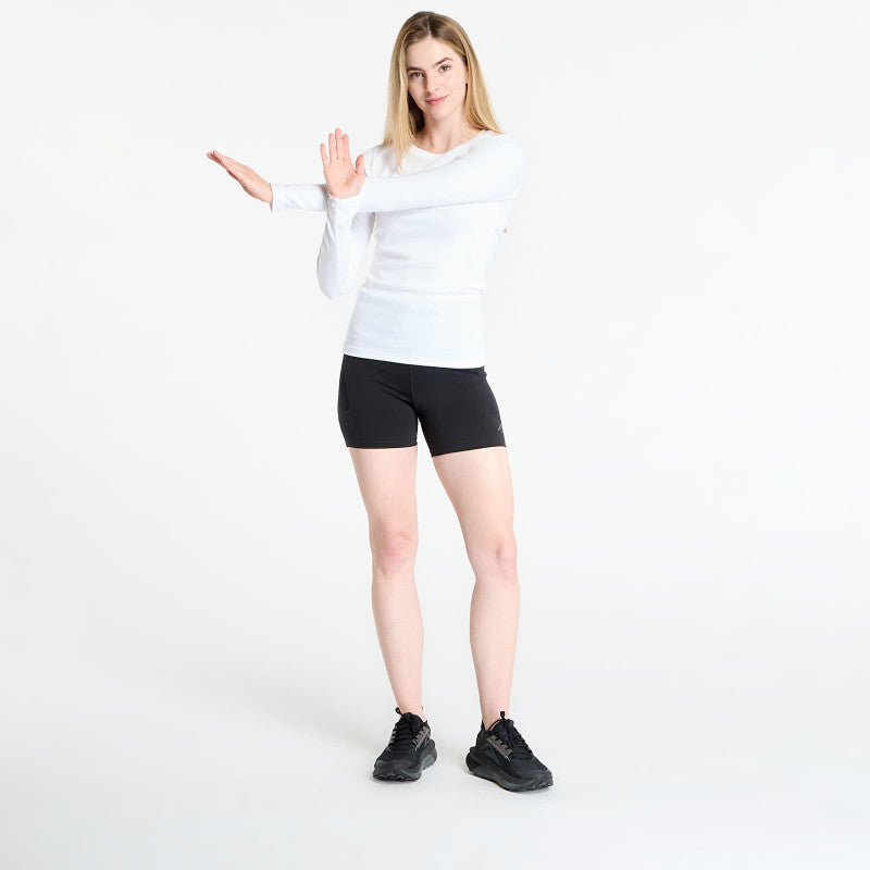 Nike Trail Women's Dri-FIT High-Waisted 4" Tight Running Shorts Black/ Black