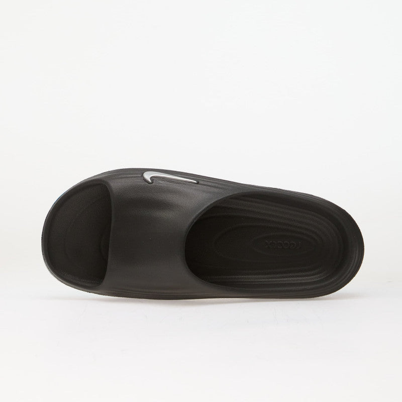 Nike ReactX Rejuven8 Men's Slides Black/ Metallic Silver-Gamma Blue